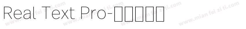 Real Text Pro字体转换